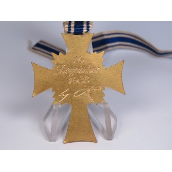 1938 Deutsches Mutterkreuz in Gold. Espenlaub militaria