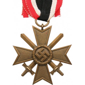 Крест за военные заслуги 1939 года. II класс. Бронза. Красивая деталировка. Espenlaub militaria