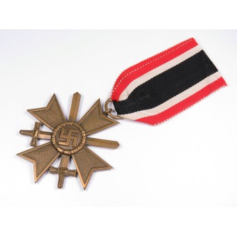 1939 Kriegsverdienstkreuz. II Klasse. Bronce. detallando hermosa. Espenlaub militaria