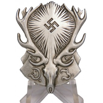 3rd Reich Hunters badge of the German Hunting Union. Espenlaub militaria
