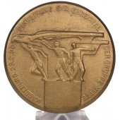 Commemorative badge in honour of the opening of the monument of the storm troopers of the SA