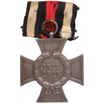 Hindenburg Cross 1914-18. Ei miekkoja. Teräs. Merkintä: G21. Espenlaub militaria