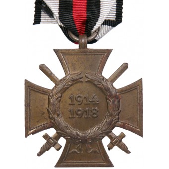 Крест Гинденбурга 1914-18 с мечами. Сталь. Маркировка :G14. Espenlaub militaria
