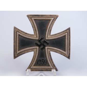 Железный крест 1Kl 1939. L/59 Alois Rettenmeyer В футляре. Espenlaub militaria