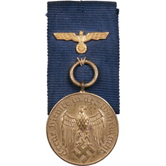 Medalj för lång tjänstgöring i Wehrmacht - 4 år. Treue Dienste in der Wehrmacht. Espenlaub militaria