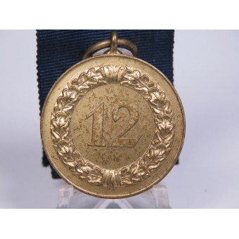 Medalla por mucho tiempo de servicio en la Wehrmacht - 4 años. Treue Dienste in der Wehrmacht. Espenlaub militaria