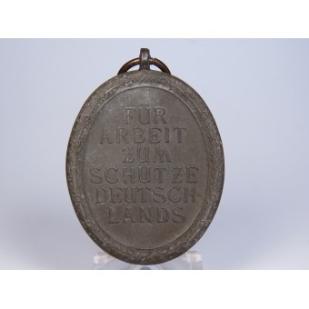 Medalj, West Wall, 1944 års utgåva. Andra typen. Espenlaub militaria
