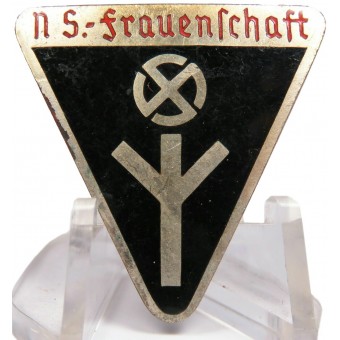 Insigne de membre de la NS-Frauenschaft. 8ème type, 31 mm. Espenlaub militaria