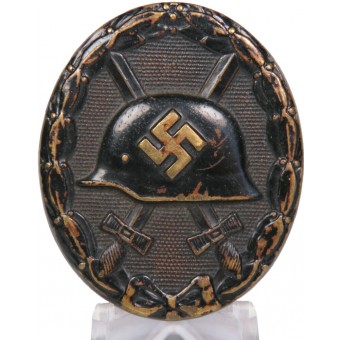 Знак за ранение 1939 года. 3-я степень. Штампованная латунь. Espenlaub militaria
