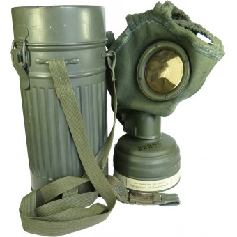 Masque à gaz allemand pour la défense civile Luftschutz - AUER. Espenlaub militaria