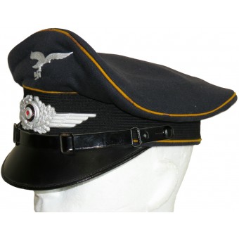 Luftwaffe chapeau de pare-soleil pour les rangs inférieurs du personnel navigant ou paras. Espenlaub militaria
