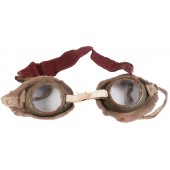 Imperial Russian Protective goggles for the wet face gasmask of the Chemical Committee at GAU