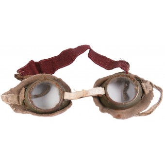 Imperial Russian Protective goggles for the wet face gasmask of the Chemical Committee at GAU. Espenlaub militaria