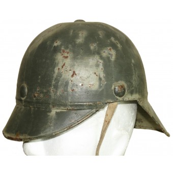 Förenklad hjälm från andra världskriget för luftvärnsförband, tillverkad under GPW.. Espenlaub militaria