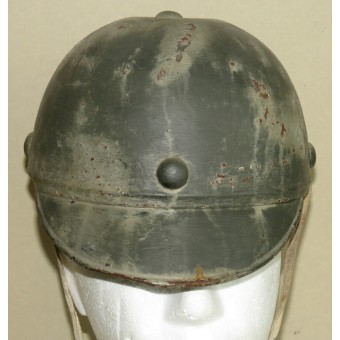 WW2: n yksinkertaistettu kypärä ilmapuolustusyksiköille, tuotettu GPW: n aikana. Espenlaub militaria