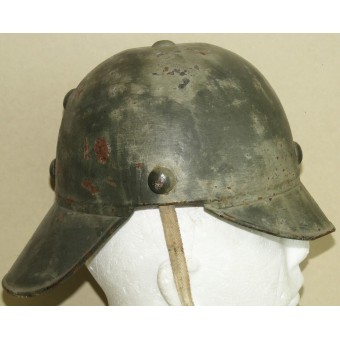 WW2: n yksinkertaistettu kypärä ilmapuolustusyksiköille, tuotettu GPW: n aikana. Espenlaub militaria