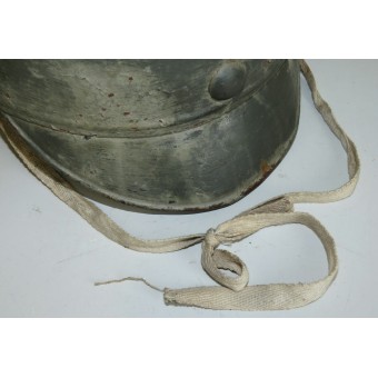WW2 vereenvoudigde helm voor luchtverdedigingseenheden, geproduceerd tijdens de GPW. Espenlaub militaria