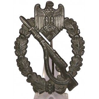 Infanteresturmabzeichen in Silber Funke und Brüninghaus (hopea Funke ja Brüninghaus). Espenlaub militaria