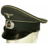 Casquette à visière de sous-officier d'infanterie de la Wehrmacht