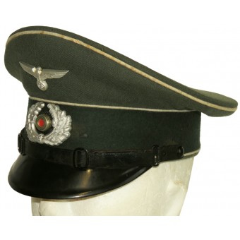 Wehrmachtin jalkaväen aliupseerin lippalakki.. Espenlaub militaria