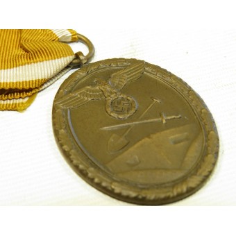 Medalj från tredje riket för Westwall.. Espenlaub militaria