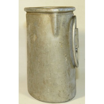 Tasse en aluminium avec marquage 38 W.A.L. Espenlaub militaria