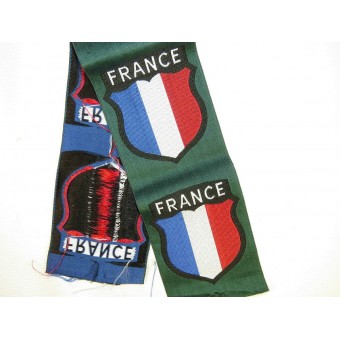 Französische Freiwillige in der Wehrmacht Ärmelabzeichen. Espenlaub militaria