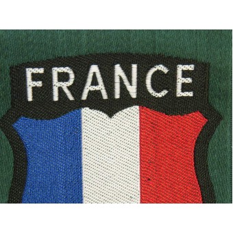 Französische Freiwillige in der Wehrmacht Ärmelabzeichen. Espenlaub militaria
