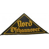 Hitlerjugend sleeve triangle,  Nord Osthannover