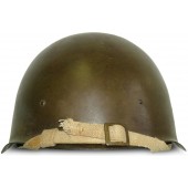 Steel helmet SSh 40 (Russian: СШ-40), manufactured by LMZ, 1944