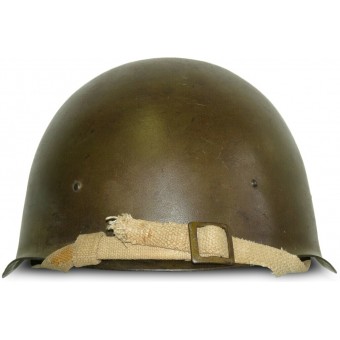 Casque en acier SSh 40 (en russe: СШ-40), fabriqué par LMZ 1944. Espenlaub militaria