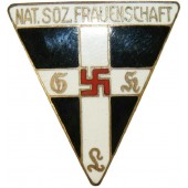 Distintivo di iscrizione alla Lega delle donne nazionalsocialiste (organizzazione femminile del NSDAP)