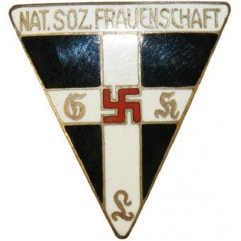 National Socialist Womens League (Dames NSDAP-organisatie) Lidmaatschapsbadge. Espenlaub militaria