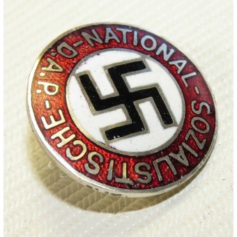 NSDAP Party Badge, 19 mm Miniatuur, Ges.Gesch. Espenlaub militaria