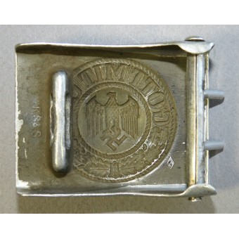 Hebilla de aluminio Wehrmacht HEER. Espenlaub militaria