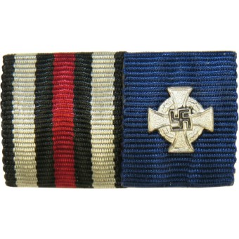WW1 Cruz de Honor y 25 años de servicio de bar cinta de la medalla. Espenlaub militaria