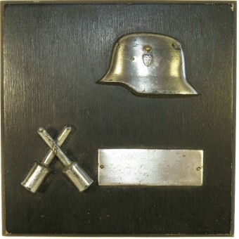 WK2 3. Reich Gedenkwandtafel. Espenlaub militaria