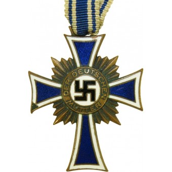 WW2 Terzo Reich Madre Croce in bronzo. Espenlaub militaria