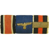 WW2 3rd Reich Wehrmacht Soldier or NCO ribbon bar