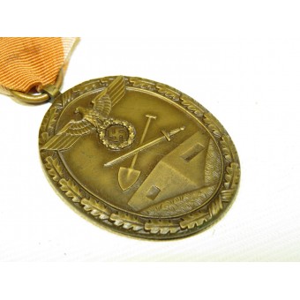 Tysk Westwall-medalj från andra världskriget.. Espenlaub militaria