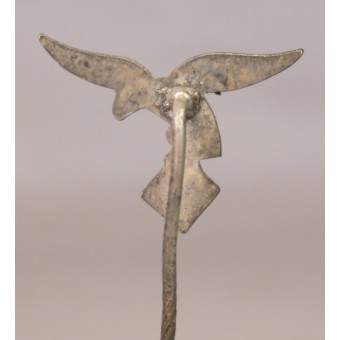 18 mm Luftwaffe eagle lapel pin for civil wear. Espenlaub militaria
