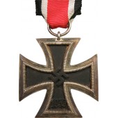 Croce di ferro tedesca di 2a classe della Seconda Guerra Mondiale. Nessuna marcatura