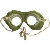 Ejército Imperial Ruso. Gafas para la máscara antigás húmeda del Comité Químico de la GAM