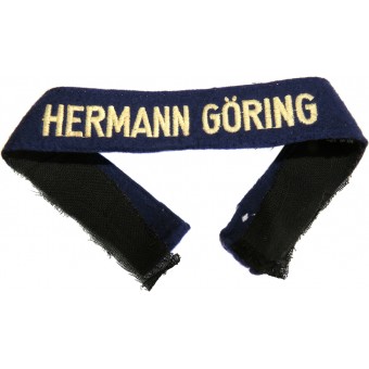 Conjunto de insignias - un teniente en la División Hermann Goering. Espenlaub militaria