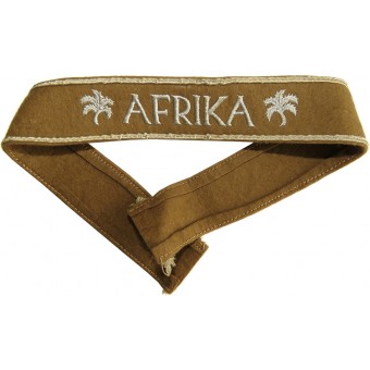 Cuff title AFRIKA. Full length.. Espenlaub militaria