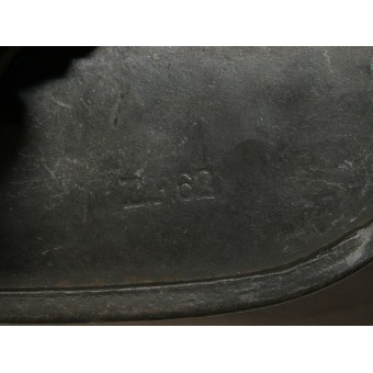 Немецкий стальной шлем м40 EF 62. Вермахт. Espenlaub militaria