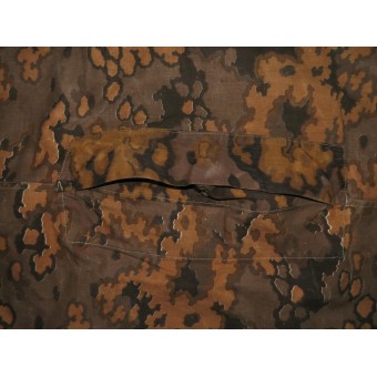 Waffen SS Eichenlaubmutser Zeltplane, oak leaf camouflage. Espenlaub militaria