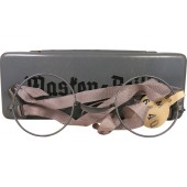 Masken - Brille en su caja de hojalata original