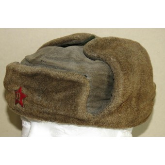 Cappello invernale dellArmata Rossa della Seconda Guerra Mondiale, modello 1940.. Espenlaub militaria