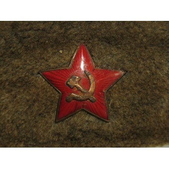 Bonnet dhiver de larmée rouge de la Seconde Guerre mondiale, modèle 1940.. Espenlaub militaria